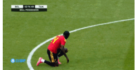 比利时1-0领先！德布劳内策动+多库传中送助攻，特罗萨德笑纳空门